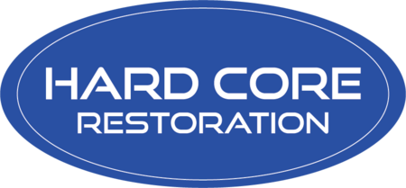 Hard Core Restoration logo.